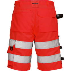 FRISTADS Hi Vis Korte Broek Klasse 2 2028 Plu