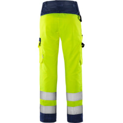 Fristads High vis Green broek dames klasse 2 2642 GPLU