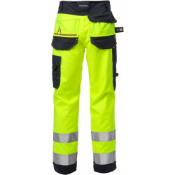 FRISTADS Flamestat Hi Vis Werkbroek Stretch Klasse 2 2167 Athf