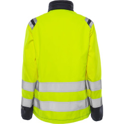 FRISTADS Flamestat Hi Vis Softshelljack Dames Klasse 3 4076 Fss