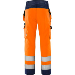 Fristads High vis Green werkbroek klasse 2 2641 GPLU