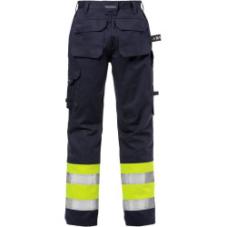 FRISTADS Flame Hi Vis Broek Dames Klasse 1 2591 Flam