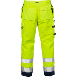 FRISTADS Hi Vis Softshell Werkbroek Klasse 2 2083 Wyh