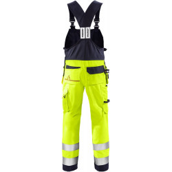 FRISTADS Flamestat Hi Vis Amerikaanse Overall Klasse 2 1075 Aths