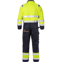 FRISTADS Flamestat Hi Vis Overall Klasse 3 8175 Aths