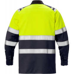 FRISTADS Flamestat Hi Vis Overhemd Klasse 1 7051 Ats