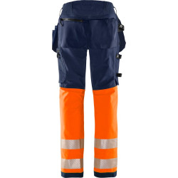 Fristads High Vis Green werkbroek dames stretch klasse 1 2663 GSTP