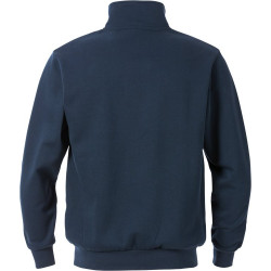 FRISTADS Sweatshirt Met Korte Ritssluiting 1737 Swb