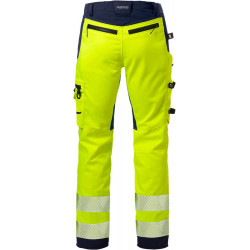 FRISTADS Hi Vis Werkbroek Stretch Klasse 2 2707 Plu