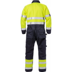 FRISTADS Flame Hi Vis Overall Klasse 3 8084 Flam