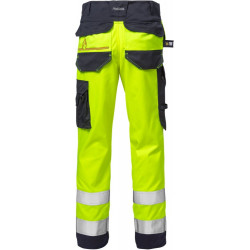 FRISTADS Flamestat Hi Vis Broek Stretch Klasse 2 2161 Athf