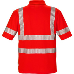 FRISTADS Hi Vis Poloshirt Klasse 3 7406 Phv