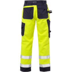 FRISTADS Flame Hi Vis Werkbroek Klasse 2 2584 Flam