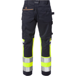 FRISTADS Flamestat Hi Vis Broek Stretch Klasse 1 2162 Athf