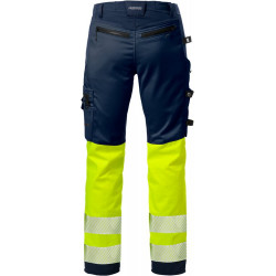 FRISTADS Hi Vis Werkbroek Stretch Dames Klasse 1 2709 Plu