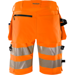 Fristads High vis Green stretch korte broek klasse 2 2646 GSTP