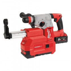 Milwaukee M18 CHXDE-502C FUEL™ SDS-plus boorhamer met bijbehorende stofafzuigset