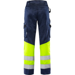 Fristads High vis Green broek dames klasse 1 2652 GPLU