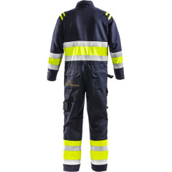 FRISTADS Flamestat Hi Vis Overall Klasse 1 8174 Aths