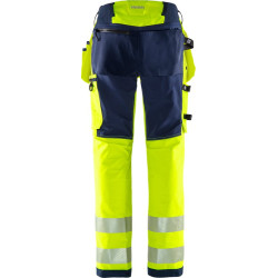 Fristads High Vis Green werkbroek stretch klasse 2 2644 GSTP