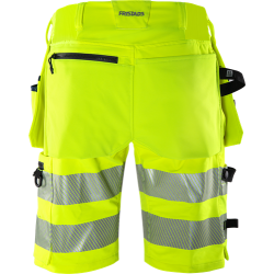 Fristads High vis Green stretch korte broek klasse 2 2646 GSTP