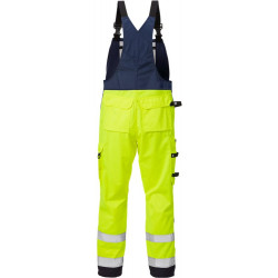 FRISTADS Hi Vis Amerikaanse Overall Klasse 2 1015 Plu