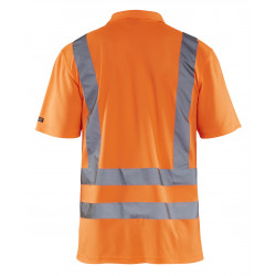 Piqué Polo High Vis klasse 3