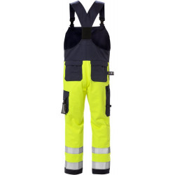 FRISTADS Flame Hi Vis Amerikaanse Overall Klasse 2 1584 Flam