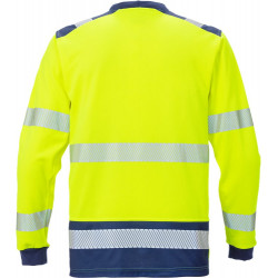 FRISTADS Hi Vis T-Shirt Lange Mouwen Klasse 3 7724 Thv