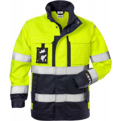 FRISTADS Flame Hi Vis Jack Dames Klasse 3 4590 Flam