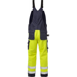 FRISTADS Flame Hi Vis Amerikaanse Overall Klasse 2 1585 Flam