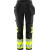 Fristads High Vis Green werkbroek dames stretch klasse 1 2663 GSTP