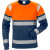 FRISTADS Hi Vis T-Shirt Met Lange Mouwen Klasse 1 7519 Thv