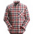 RuffWork, Geruit Gevoerd Flanellen Shirt Lange Mouwen