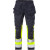 FRISTADS Flamestat Hi Vis Werkbroek Stretch Klasse 1 2163 Athf