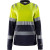 FRISTADS Flamestat Hi Vis Dames T-Shirt Met Lange Mouwen Klasse 1 7108 Tfl