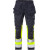 FRISTADS Flamestat Hi Vis Werkbroek Stretch Klasse 1 2163 Athf