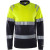 FRISTADS Flamestat Hi Vis  T-Shirt Met Lange Mouwen Klasse 1 7107 Tfl