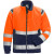 FRISTADS Hi Vis Fleecejack Winddicht Klasse 3 4041 Fe