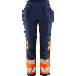 Fristads High Vis Green werkbroek dames stretch klasse 1 2663 GSTP