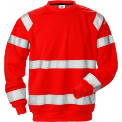 FRISTADS Hi Vis Sweatshirt Klasse 3 7446 Shv