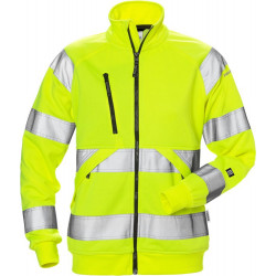 FRISTADS Hi Vis Sweatjack Dames Klasse 3 7427 Shv