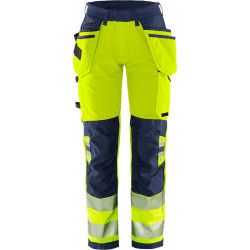 Fristads High Vis Green werkbroek dames stretch klasse 2 2664 GSTP