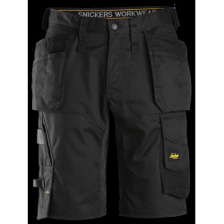 AllroundWork, Stretch Loose fit Korte Werkbroek met holsterzakken