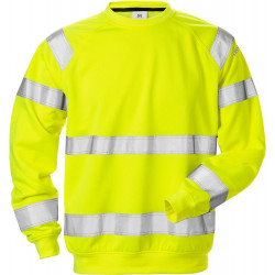 FRISTADS Hi Vis Sweatshirt Klasse 3 7446 Shv