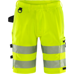 Fristads High vis Green stretch korte broek klasse 2 2648 GSTP