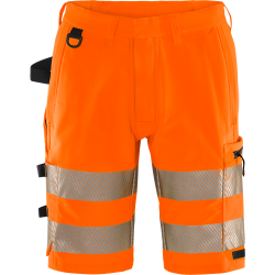 Fristads High vis Green stretch korte broek klasse 2 2648 GSTP