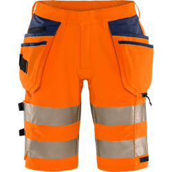 Fristads High vis Green stretch korte broek klasse 2 2646 GSTP