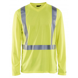 UV-T-shirt lange mouw High Vis