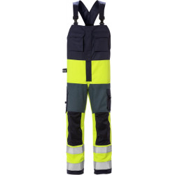 FRISTADS Flame Hi Vis Amerikaanse Overall Klasse 2 1584 Flam